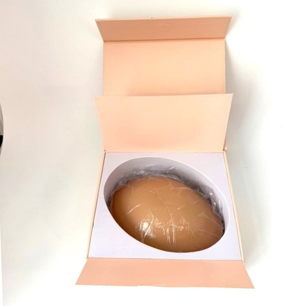 BOOMBA Subtle Lift Inserts Beige Medium Double Sided Adhesive Bra Pads Open Box